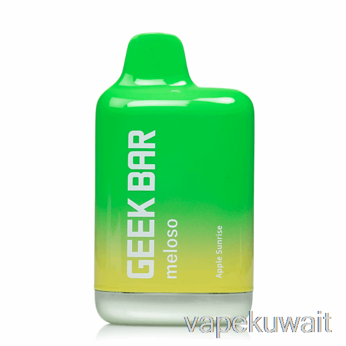 Geek Bar Meloso Max 9000 مجموعة كبسولات الـvape Apple Sunrise القابل للتصرف